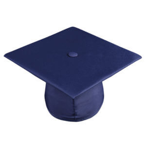 Graduation Cap Navy Blue
