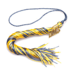 Tassel Blue-Gold